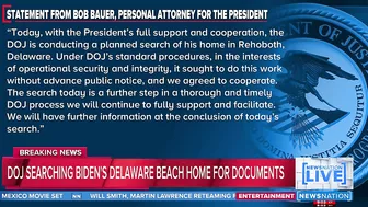 Biden's beach home searched for documents | NewsNation Live