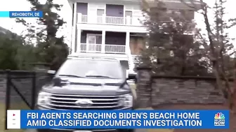 FBI agents search Biden's Rehoboth beach home