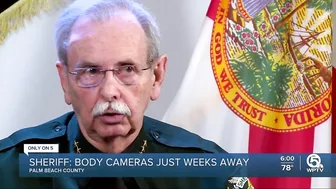 Palm Beach County deputies will soon be equipped with body cameras