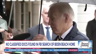 No classified documents found at Biden beach house | Rush Hour