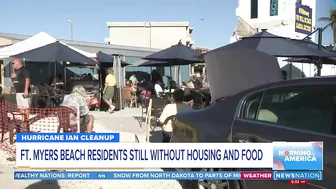 Ft. Myers Beach residents still without housing and food after Ian | Morning in America