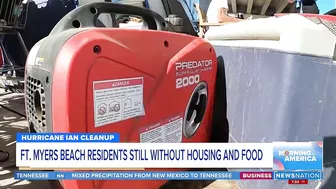 Ft. Myers Beach residents still without housing and food after Ian | Morning in America