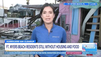 Ft. Myers Beach residents still without housing and food after Ian | Morning in America