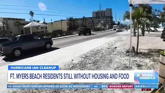 Ft. Myers Beach residents still without housing and food after Ian | Morning in America