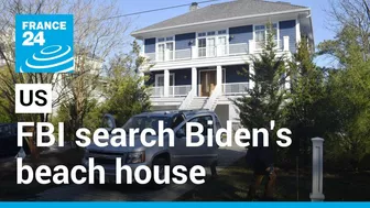 FBI search Biden's beach house after classified docs found elsewhere • FRANCE 24 English