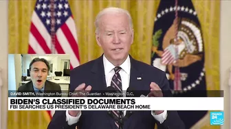 FBI search Biden's beach house after classified docs found elsewhere • FRANCE 24 English