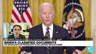 FBI search Biden's beach house after classified docs found elsewhere • FRANCE 24 English