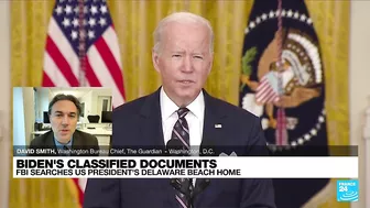 FBI search Biden's beach house after classified docs found elsewhere • FRANCE 24 English