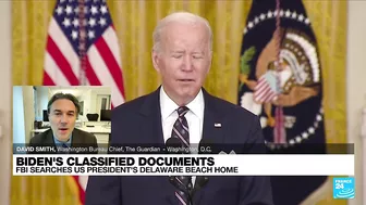 FBI search Biden's beach house after classified docs found elsewhere • FRANCE 24 English