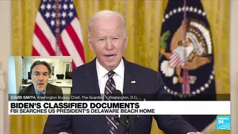 FBI search Biden's beach house after classified docs found elsewhere • FRANCE 24 English