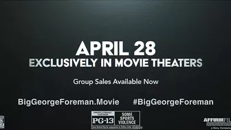 BIG GEORGE FOREMAN – Official Trailer (HD)