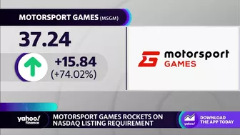 Motorsport Games stock rockets on Nasdaq listing requirement