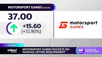 Motorsport Games stock rockets on Nasdaq listing requirement