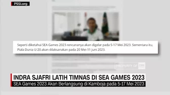 Indra Sjafri Latih Timnas di Sea Games 2023