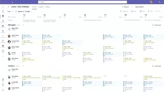 How to re-use a weekly schedule from Excel in Shifts in Microsoft Teams