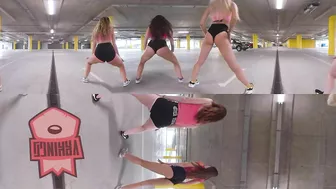 TWERK AT THE PARKING LOT 360 VR Video • SEAN PAUL - MAD LOVE • Тверк в 360 Градусов (#VRKINGS)