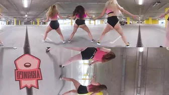 TWERK AT THE PARKING LOT 360 VR Video • SEAN PAUL - MAD LOVE • Тверк в 360 Градусов (#VRKINGS)