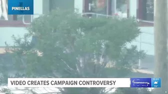 Madeira Beach mayoral election meets controversy after video surfaces of man removing political sign