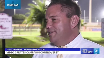 Madeira Beach mayoral election meets controversy after video surfaces of man removing political sign