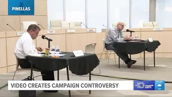 Madeira Beach mayoral election meets controversy after video surfaces of man removing political sign