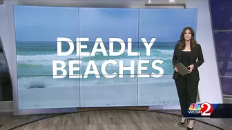 New report ranks several Central Florida beaches as deadliest in country