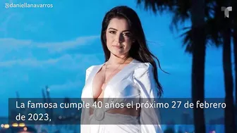 En sexis bikinis, Daniella Navarro le dio la bienvenida al mes de su cumple | Buzz