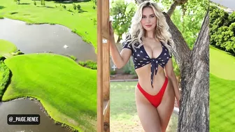 Paige Spiranac Models Jaw-dropping Outfits (Bikinis included)