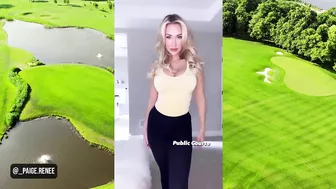 Paige Spiranac Models Jaw-dropping Outfits (Bikinis included)