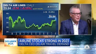 Delta Airlines CEO: Pent-up demand for travel will be a multi-year demand set