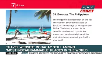 Travel website: Boracay still among 'most Instagrammable' places in the world | ANC