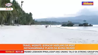 Travel website: Boracay kabilang sa most instagrammable places sa buong mundo | SAKTO (3 Feb 2023)