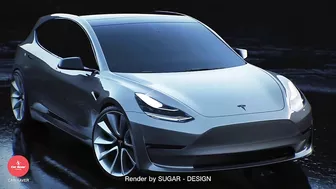 เผยภาพ Tesla model 2 รุ่นเล็กราคาประหยัด ซื้อไหมหากหน้าตาแบบนี้ ? #รถยนต์ไฟฟ้า #tesla #model2