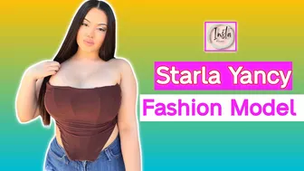 Starla Yancy ????????...| American Beautifu Plus Size Curvy Model | Fashion & Beauty Model | Biography