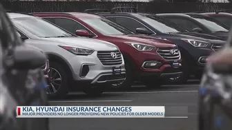 Major insurance providers not writing new policies for some Kia, Hyundai models due to car thefts