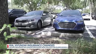 Major insurance providers not writing new policies for some Kia, Hyundai models due to car thefts