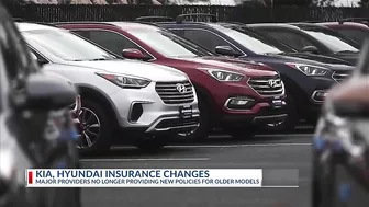 Major insurance providers not writing new policies for some Kia, Hyundai models due to car thefts