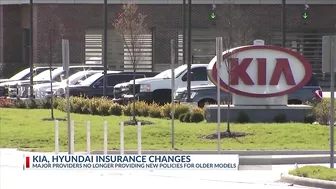 Major insurance providers not writing new policies for some Kia, Hyundai models due to car thefts