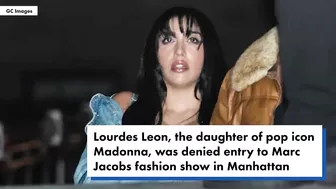 Madonna’s daughter Lourdes Leon denied entry to Marc Jacobs show in NYC | Page Six Celebrity News