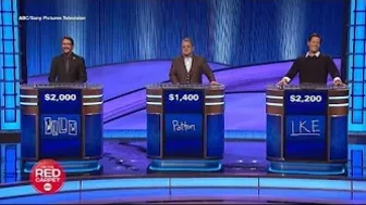 Celebrity Jeopardy finals!!!