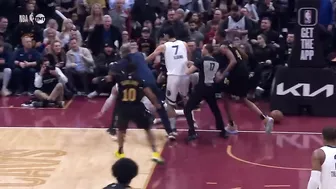 Donovan Mitchell starts all in fight with Dillon Brooks and both get ejected