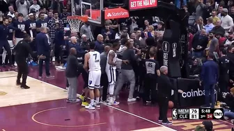 Donovan Mitchell starts all in fight with Dillon Brooks and both get ejected