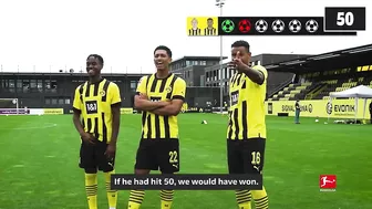 BVB Six Ball Challenge - Bellingham & Bynoe-Gittens vs Akanji & Brandt