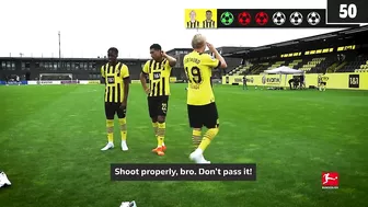 BVB Six Ball Challenge - Bellingham & Bynoe-Gittens vs Akanji & Brandt