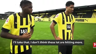 BVB Six Ball Challenge - Bellingham & Bynoe-Gittens vs Akanji & Brandt