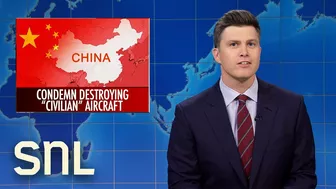 Weekend Update: U.S. Shoots Down Chinese Spy Balloon, FBI Searches Biden's Beach House - SNL