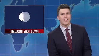 Weekend Update: U.S. Shoots Down Chinese Spy Balloon, FBI Searches Biden's Beach House - SNL