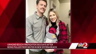 Firefighter dies after being pulled from water in New Smyrna Beach