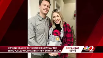 Firefighter dies after being pulled from water in New Smyrna Beach