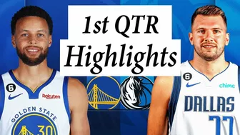 Dallas Mavericks vs. Golden State Warriors Full Highlights 1st QTR | 2022-2023 NBA Season