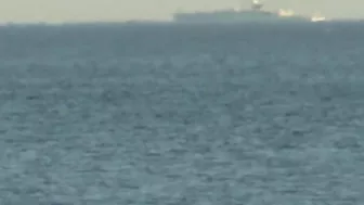 VIDEO: Military ship off Myrtle Beach coast after Chinese spy balloon shot down